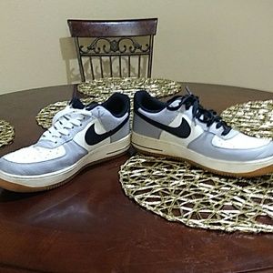 Air force one grey white and cream